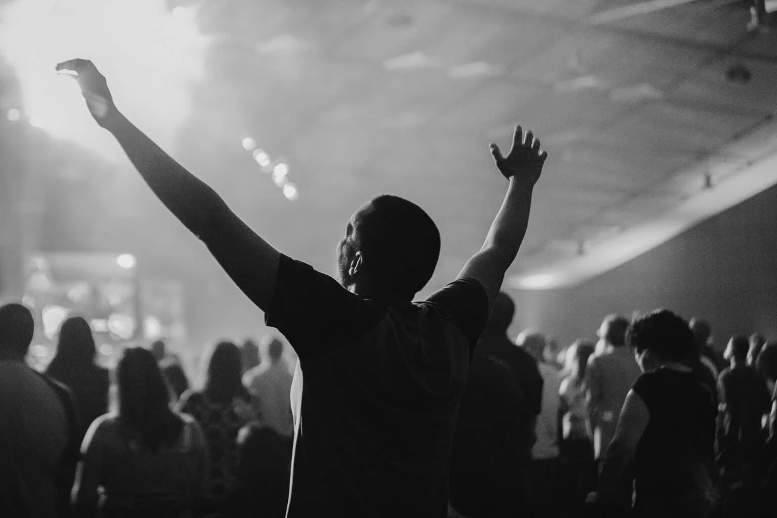Christian professionals in conversation at a Professional Night